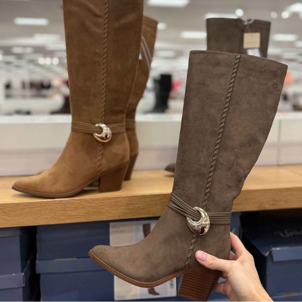 Universal Thread Grey/Taupe “Rio” Whip Stitch Boot-WC - Picture 4 of 7